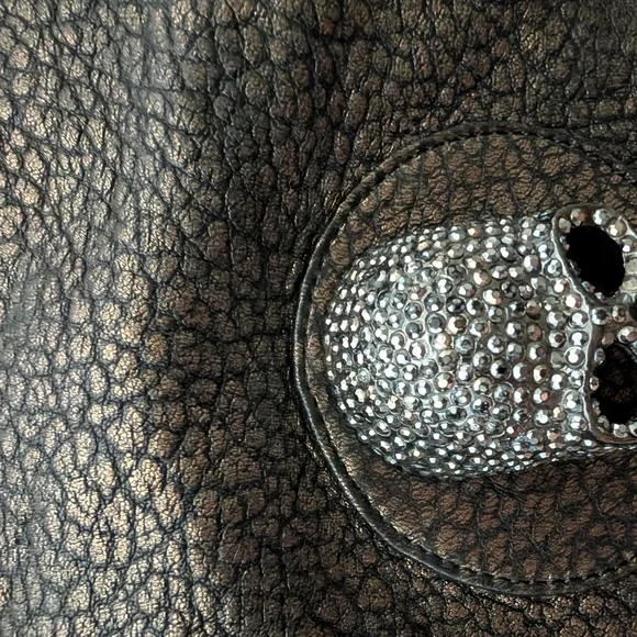 Thomas Wylde Black Skull Embellished Bag - Picture 5 of 11